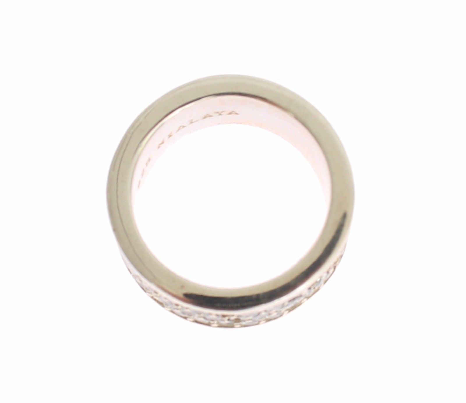 Nialaya Silver Womens CZ 925 Sterling Ring - Fizigo